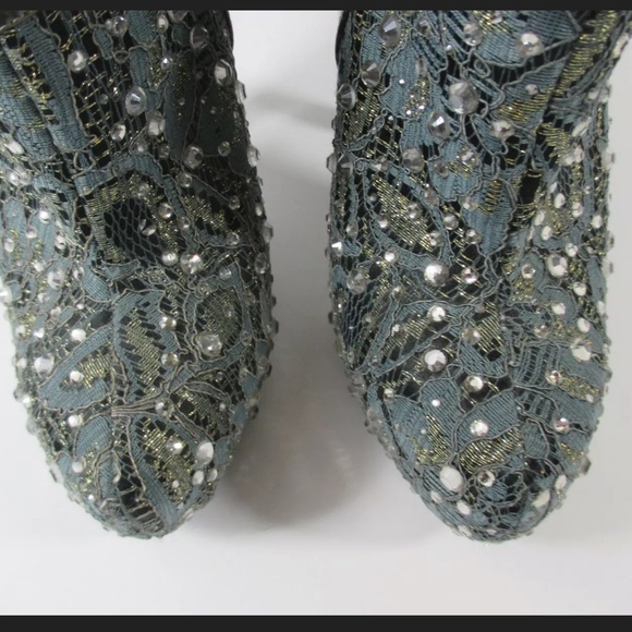 Eva & Zoe Lace Rhinestones Romantic Goth #S5 - Picture 4 of 9